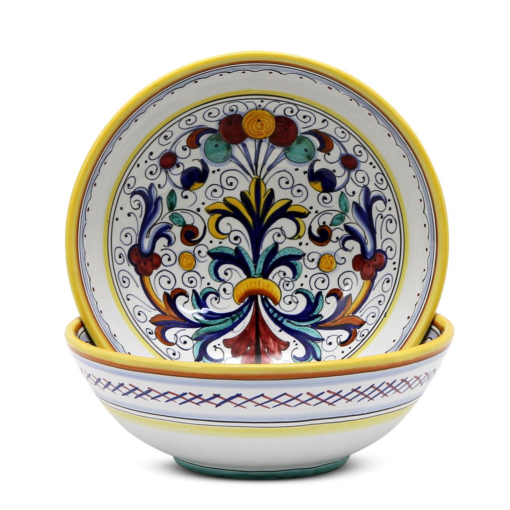 RICCO DERUTA: Coupe Pasta/Soup Bowl - DERUTA OF ITALY