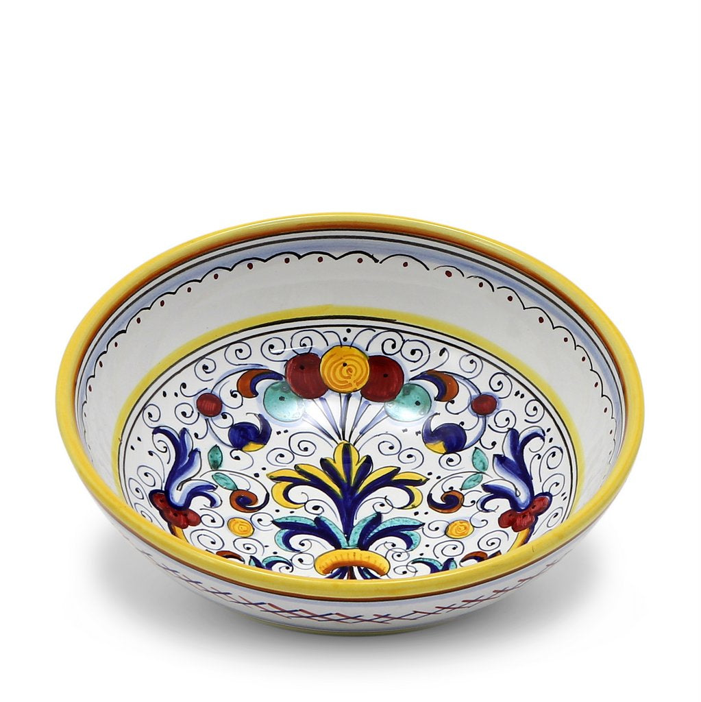 RICCO DERUTA: Coupe Pasta/Soup Bowl - DERUTA OF ITALY