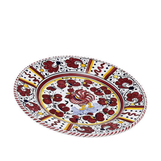 ORVIETO RED ROOSTER: Salad Plate [CARBONE SPECIAL]