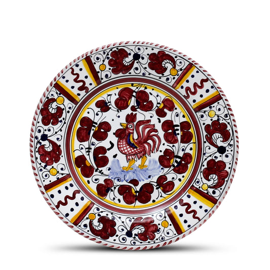 ORVIETO RED ROOSTER: Salad Plate [CARBONE SPECIAL]